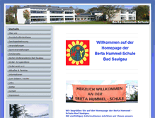 Tablet Screenshot of berta-hummel-schule.de